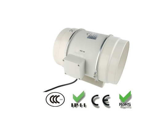 High performance household 6" inline centrifugal fans inline duct fan with plastic shell
