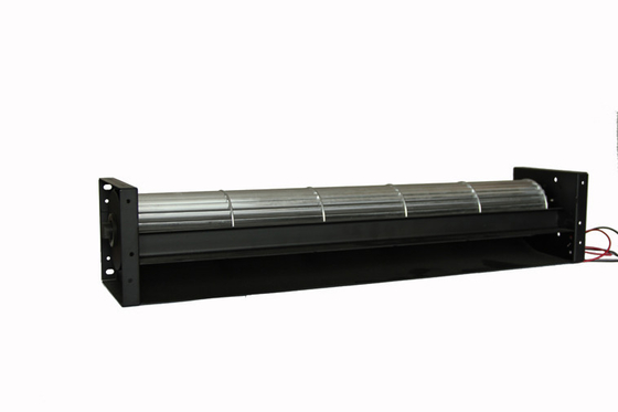 Tubular 60mm Cross Flow Industrial Ventilation Fans 420mm length DC Motor