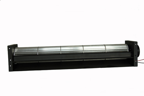Tubular 60mm Cross Flow Industrial Ventilation Fans 420mm length DC Motor