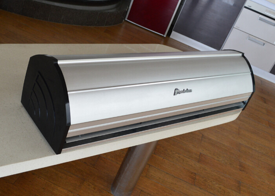 Wire Drawing Aluminum Commercial Air Curtain , Modern Decoration For Door Entrance