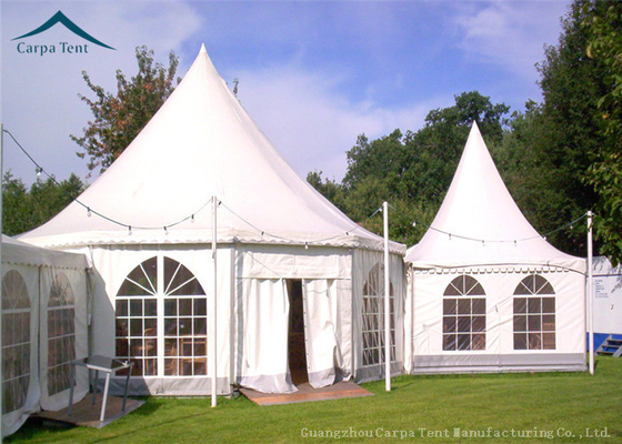 Aluminum Commercial  Party Tent  Wind - Resistant With Beautiful Decoration