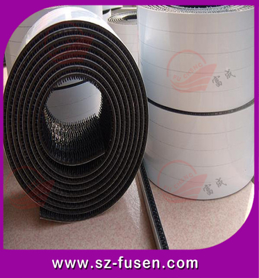 Flexible Colored Hook And Loop Self Adhesive Velcro Tape 1.2m For Curtain