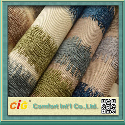 Shrink-Resistant Hot Sale Free Sample 100% Polyester Jacquard Fabric For Curtains For Sofas