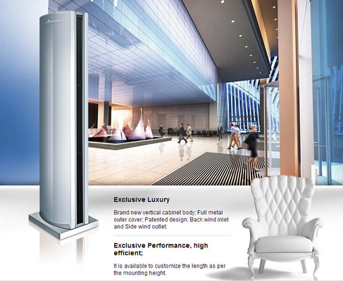 High Performance Stainless Steel Vertical Air Curtains For Doors Entrance