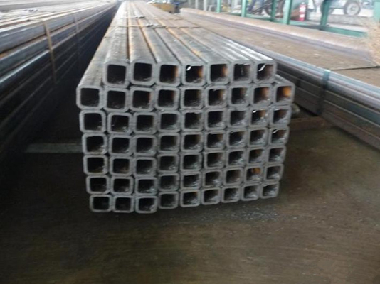ST52 , ASTM A53 SHS ERW Steel Pipes / Small Diameter SHS ERW Welded Tubes For Glass Curtain Wall