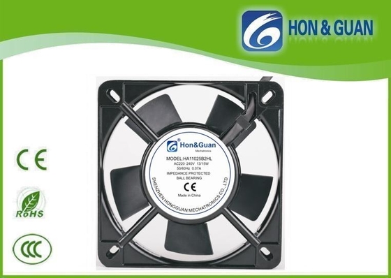 25mm 110V Axial Cooling Fan for Electronics , Axial Vane Fan