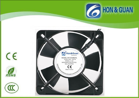 38mm Axial Flow Fan blade design , High Rotation Speed  Quiet cool fans