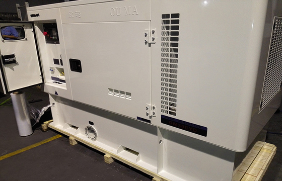 50KW - 60KW Water-cooled Quiet Commercial Diesel Generator for Supermarket / Hospital