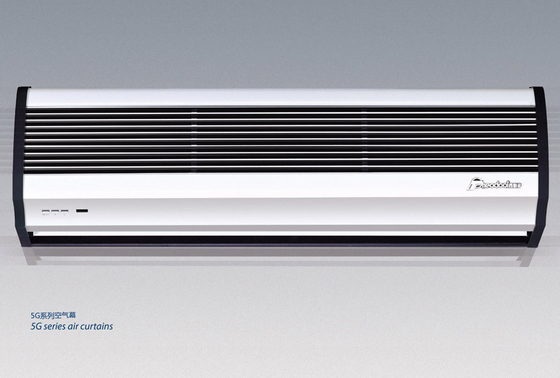 Anúncio publicitário de poupança de energia cortina de ar do estojo compacto de 72 polegadas com único refrigerar
